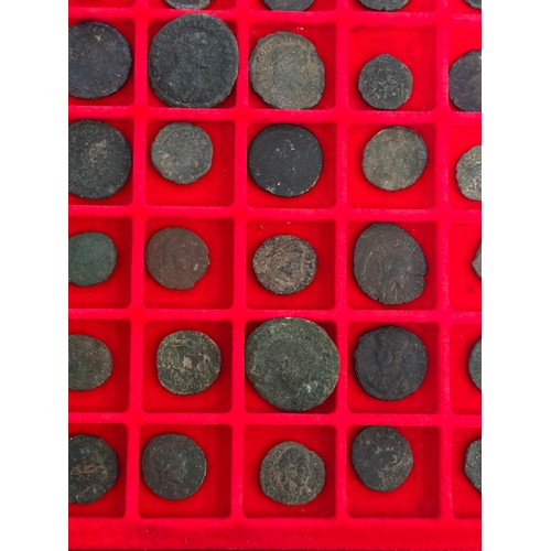 39 - Metal Detector Finds - Roman Empire - mixed bronze/billon various denominations and conditions,