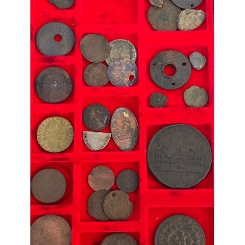 43 - Metal Detector Finds - Mixed Tokens and Seals, to include Workhouse Tokens, Commemorative examples, ... 