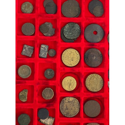 43 - Metal Detector Finds - Mixed Tokens and Seals, to include Workhouse Tokens, Commemorative examples, ... 