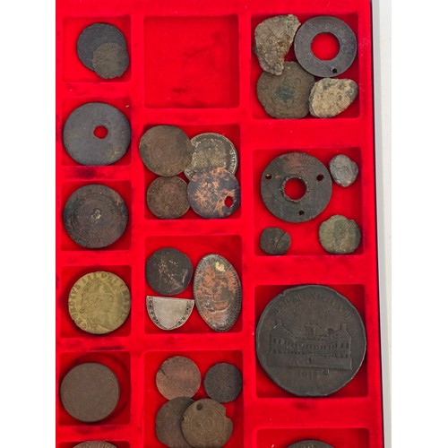 43 - Metal Detector Finds - Mixed Tokens and Seals, to include Workhouse Tokens, Commemorative examples, ... 