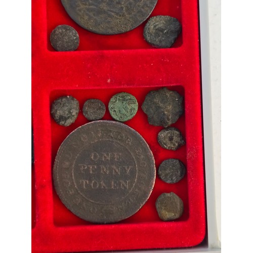 43 - Metal Detector Finds - Mixed Tokens and Seals, to include Workhouse Tokens, Commemorative examples, ... 