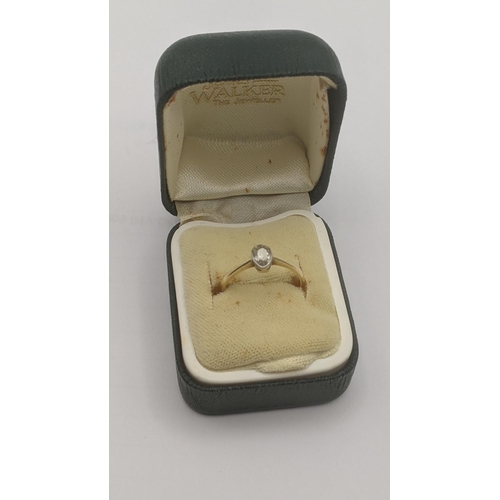 132 - A Victorian 18ct yellow gold and old cut diamond solitaire ring size L1/2, 2.1g
Location:CAB7
If the... 