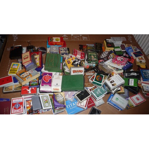 319 - Over 300 assorted multi themed packs of playing cards includes Tarot cards
Location: GR
If there is ... 