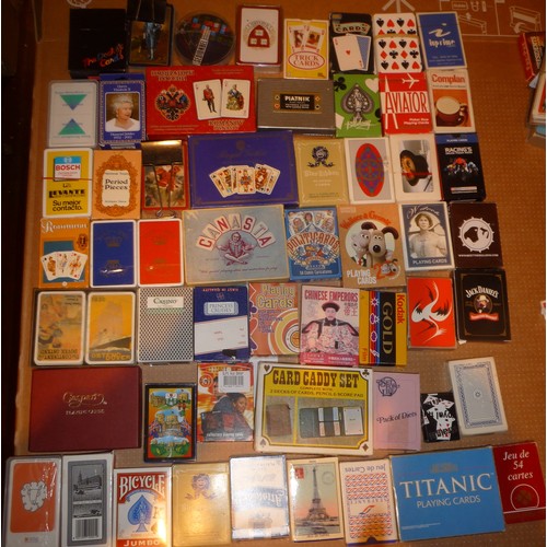 319 - Over 300 assorted multi themed packs of playing cards includes Tarot cards
Location: GR
If there is ... 