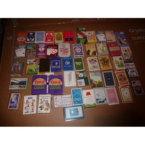 319 - Over 300 assorted multi themed packs of playing cards includes Tarot cards
Location: GR
If there is ... 