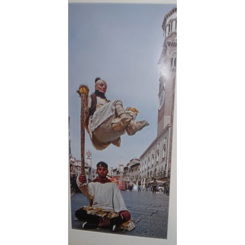 322 - Over 20 mounted colour and black & White photographs of Venice and Venetian life by celebrated photo... 