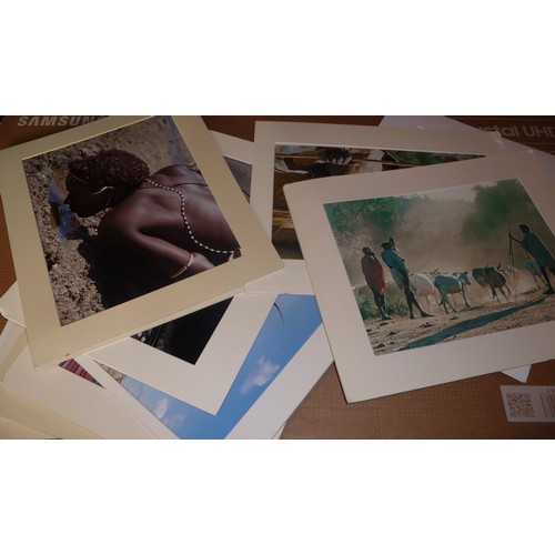 323 - Group of 13 African native woman mounted photographs includes Massai-Rendille-Pokot-Gabbra-Samburu-L... 