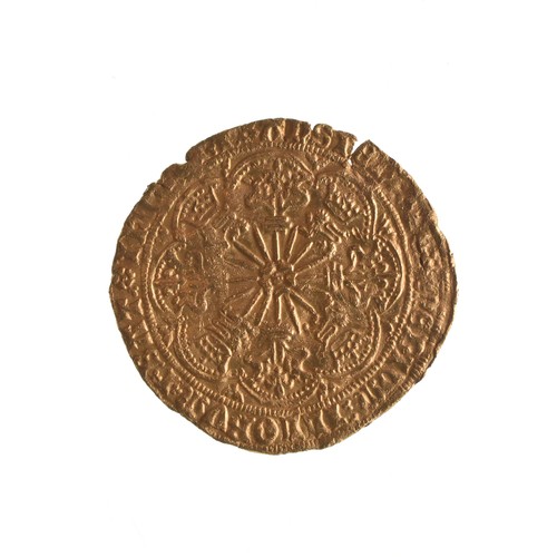 7 - Kingdom of England - Edward IV (1461-1470), first reign, light coinage (1464-1470), Gold Ryal, mm. R... 