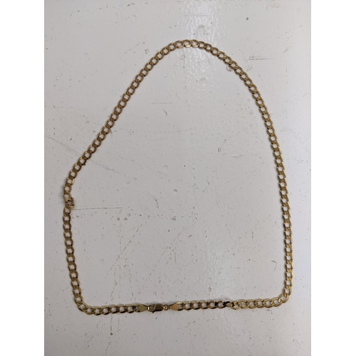 278 - A 9ct gold chain link necklace, 15.3g
Location: RING 2
If there is no condition report shown, please... 