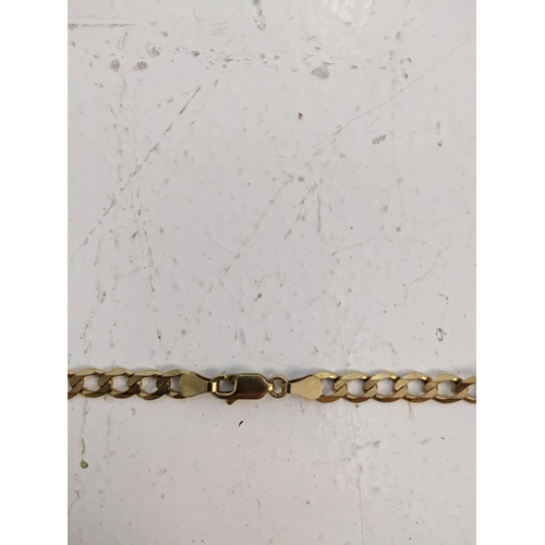 278 - A 9ct gold chain link necklace, 15.3g
Location: RING 2
If there is no condition report shown, please... 