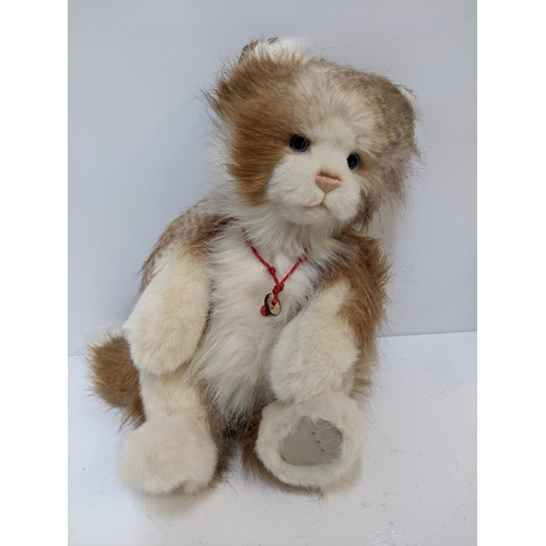 261 - Three Charlie Bears to include Tiggs CB141471 exclusively designed by Isabelle Lee, Hickory CB165133... 