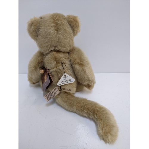 261 - Three Charlie Bears to include Tiggs CB141471 exclusively designed by Isabelle Lee, Hickory CB165133... 