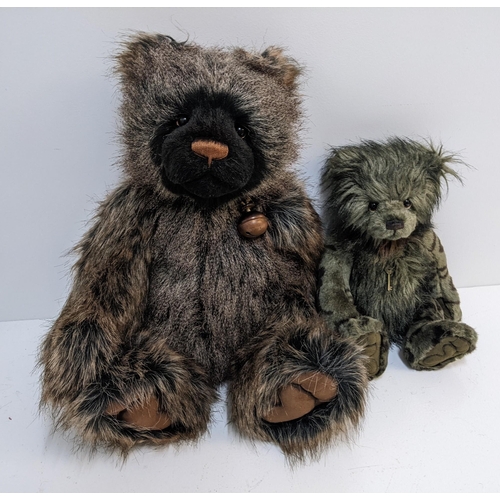 264 - Two Charlie Bears to include Tumble CB131362 and Carmela CB 161665A both exclusively designed by Isa... 