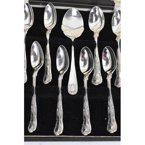 209 - An Elizabeth II silver cased cutlery set, by Viner's Ltd (Emile Viner), hallmarked Sheffield 1966, c... 