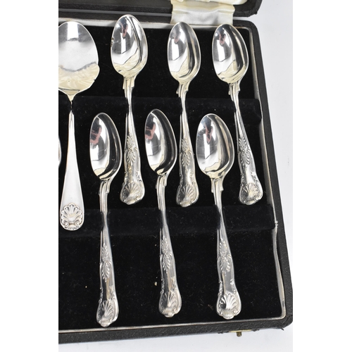 209 - An Elizabeth II silver cased cutlery set, by Viner's Ltd (Emile Viner), hallmarked Sheffield 1966, c... 