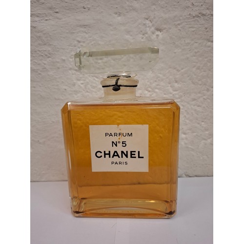 2 - Chanel- A large display No.5 perfume bottle factice, approx 18.5cm high x 11cm wide, stamped Bottle ... 