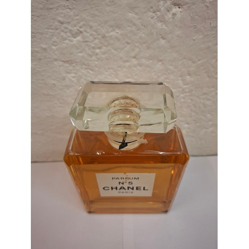 2 - Chanel- A large display No.5 perfume bottle factice, approx 18.5cm high x 11cm wide, stamped Bottle ... 