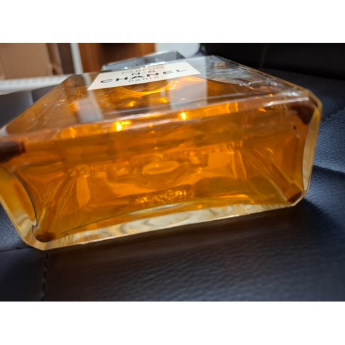 2 - Chanel- A large display No.5 perfume bottle factice, approx 18.5cm high x 11cm wide, stamped Bottle ... 