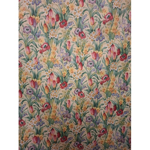 451 - Sanderson- 'Salad Days', circa 1992, a bolt of cotton fabric, approx 20m long (by repute) x 139cm wi... 