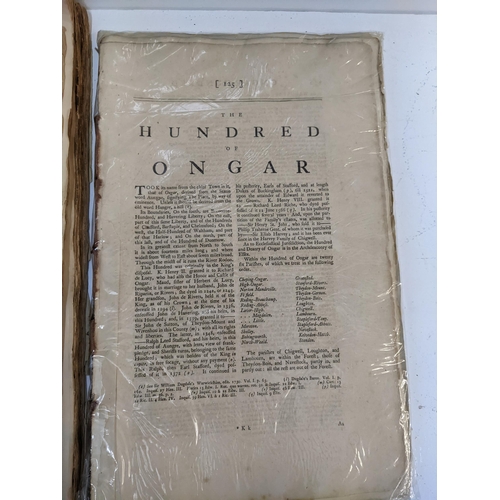 400 - Two part books to include 'The Hundred of Ongar' and 'To Her Royal Highness Augusta, The Princess Do... 