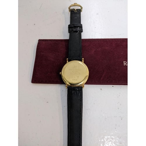 405 - An 18kt gold plated Raymond Weil gents wristwatch , in original sleeve
Location:CAB
If there is no c... 