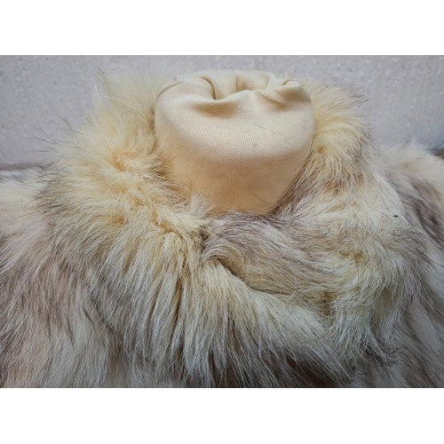 73 - Three vintage fur coats comprising a Saga Fox jacket, approx 38