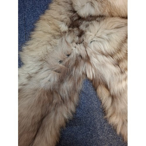 73 - Three vintage fur coats comprising a Saga Fox jacket, approx 38