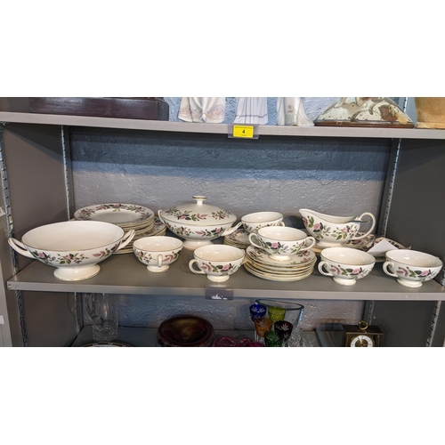 328 - A Wedgwood Hathaway pattern dinner service
Location: 5.2
If there is no condition report shown, plea... 