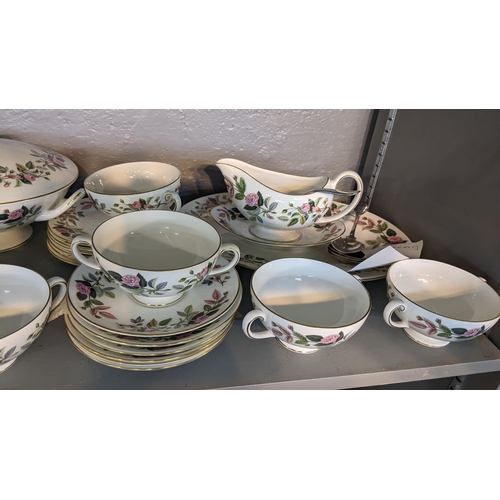 328 - A Wedgwood Hathaway pattern dinner service
Location: 5.2
If there is no condition report shown, plea... 