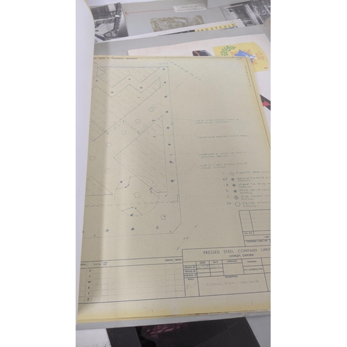 330 - A large quantity of architectural drawings, diagrams, concept drawings from Prestcold stand at the D... 