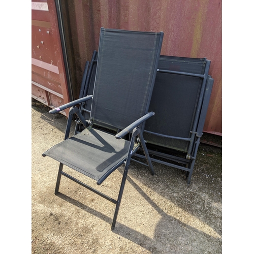 547 - A set of six folding garden chairs Location:DH
If there is no condition report shown, please request