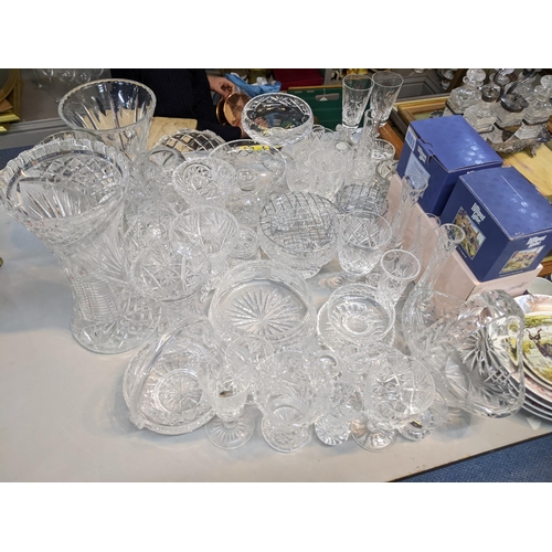 572 - A mixed lot to include pictures, glassware, silver plated condiments set and other items
Location:SL... 