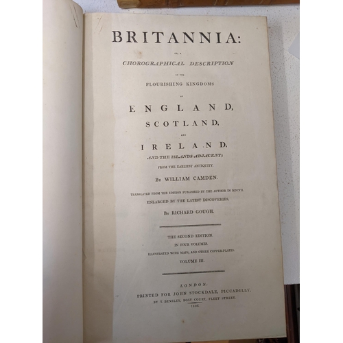 415 - Four volumes of Camden's Britannia, 2nd edition, published by John Stockdale 1806
Location: 9-5
If t... 