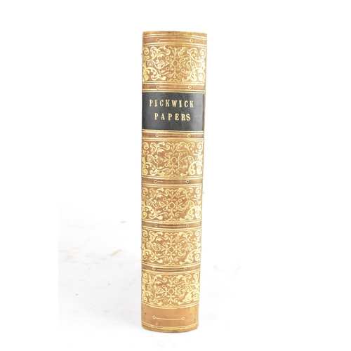 126 - Charles Dickens - 'The Posthumous Papers of The Pickwick Club', 1837, Chapman and Hall, with forty-t... 