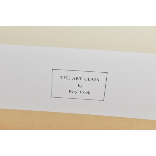 25A - Beryl Cook (1926-2008) A signed print entitled 'The Art Class', signed to the lower right corner, 44... 