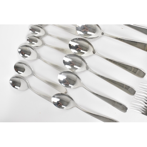 46 - A large quantity of Italian Alessi cutlery and flatware, each marked 'ALESSI INOX 18/10 K', consisti... 