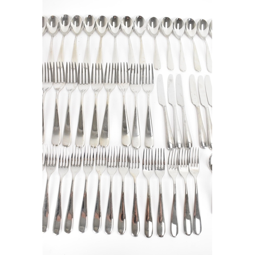 46 - A large quantity of Italian Alessi cutlery and flatware, each marked 'ALESSI INOX 18/10 K', consisti... 