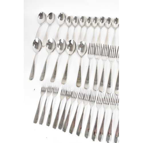 46 - A large quantity of Italian Alessi cutlery and flatware, each marked 'ALESSI INOX 18/10 K', consisti... 