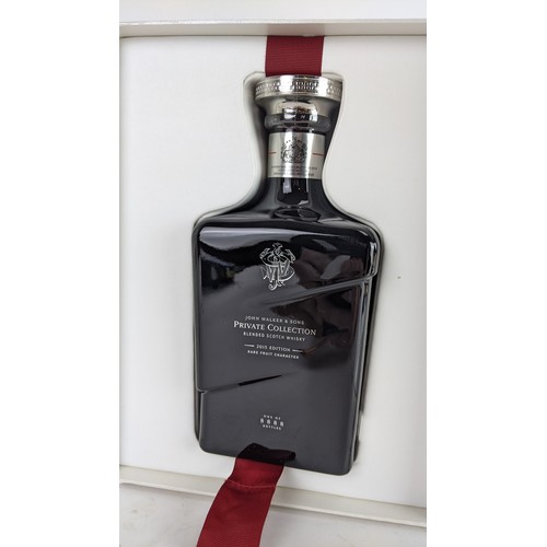 264 - A John Walker & Sons Private Collection 2015 Edition Blended Scotch Whisky, one of 8888 bottles, wit... 