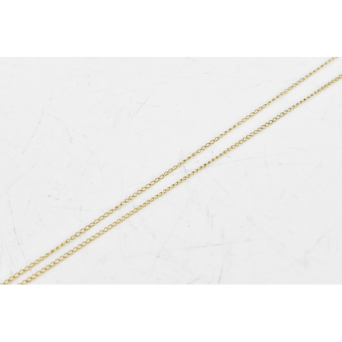 1A - A Victorian turquoise and pearl 18ct yellow gold pendant and gold plated necklace, the pendant havin... 