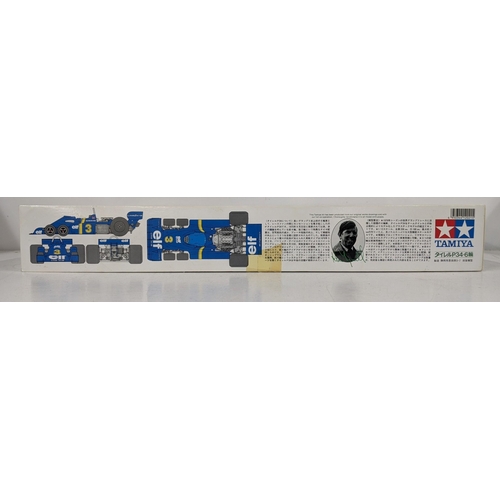 10 - A Tyrrell P34 Six-Wheeler Tamiya 1/12 scale Big Scale 19 plastic model kit, boxed and assumed to be ... 