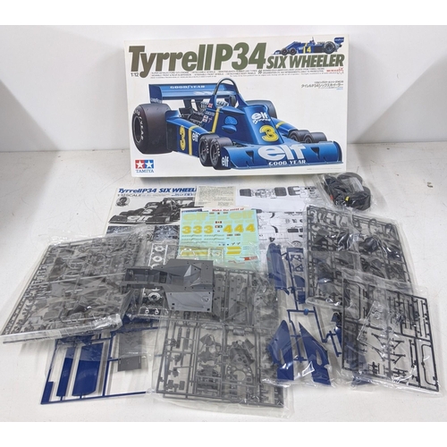 10 - A Tyrrell P34 Six-Wheeler Tamiya 1/12 scale Big Scale 19 plastic model kit, boxed and assumed to be ... 