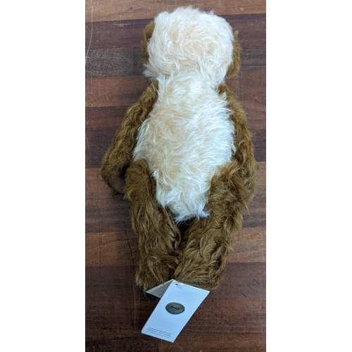 27 - A Steiff Danbury Mint Coffee and Cream Bear with the certificate and the original tags still attache... 