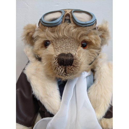 29 - Three bears – “Douglas” A Merrythought The Battle Of Britian 75th Anniversary Bear no 152 / 1940 in ... 