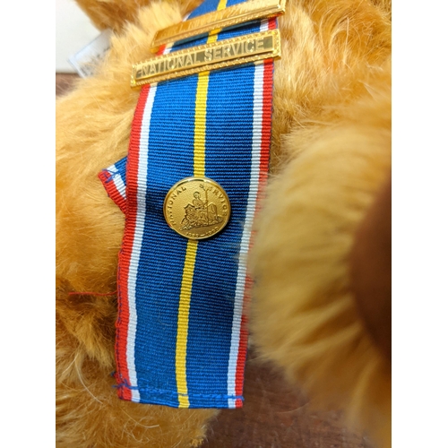 29 - Three bears – “Douglas” A Merrythought The Battle Of Britian 75th Anniversary Bear no 152 / 1940 in ... 