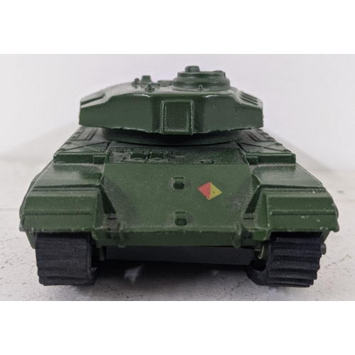 30 - A Dinky Supertoys 660 Tank Transporter, hauled by a Thorneycroft Mighty Antar Tractor boxed, and a D... 