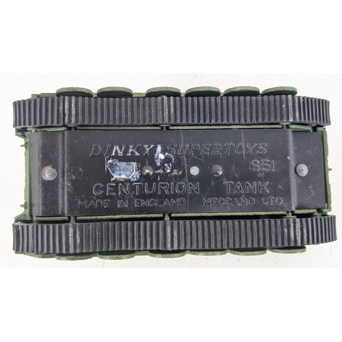 30 - A Dinky Supertoys 660 Tank Transporter, hauled by a Thorneycroft Mighty Antar Tractor boxed, and a D... 