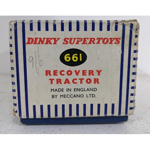 31 - A Dinky Supertoys 661 Recovery Tractor and a Dinky Supertoys 642 Pressure Refueller both boxed  
Loc... 