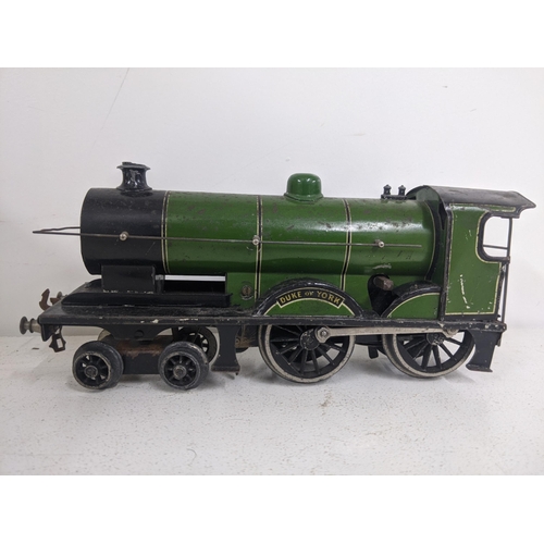 37 - A Bassett – Lowke locomotive and tender “Duke Of York” and a 1927 tender (AF)   
Location:LABR
If th... 