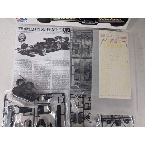 4 - A Team Lotus J.P.S. MKIII Tamiya 1/20 scale Grand Prix Collection, number 14, box numbered 21348 pla... 